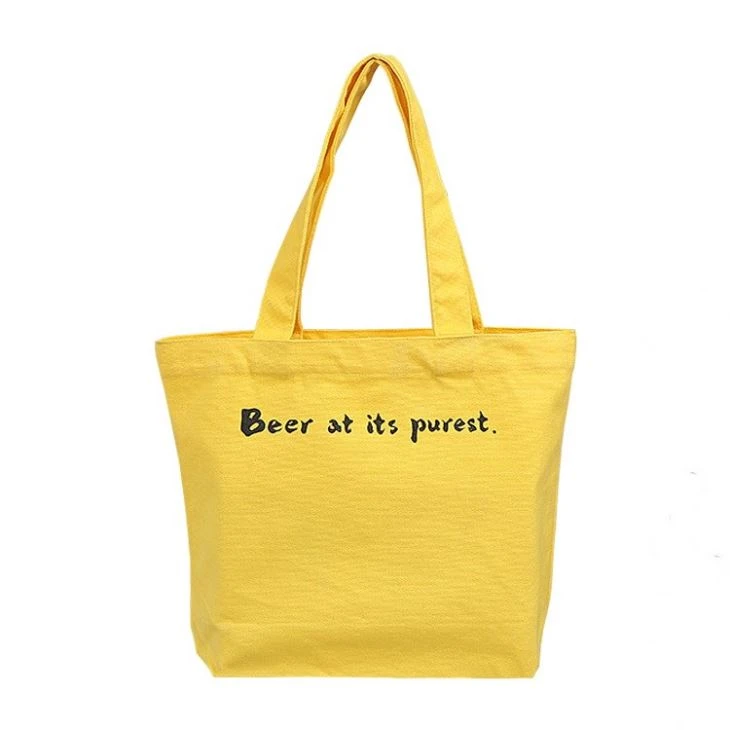 100% Yellow Cotton Bag